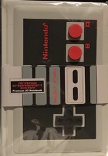 Premium 3D Nintendo Game Controller Journal Notebook Sketchbook- New