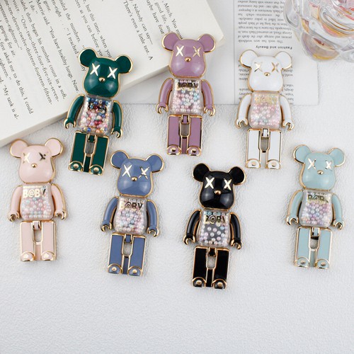 Wholesale Candy Cool Bear Phone Holder Stand Back Horizontal Vertical Rotatable - Picture 4 of 16