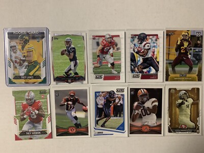 49ers RC LOT Trey Lance Garoppolo Bosa Samuel Aiyuk Sermon Sanu James Benjamin +