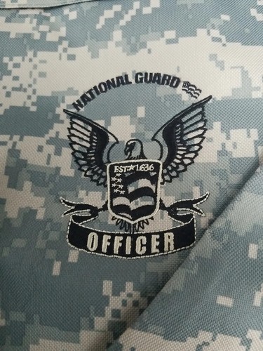 National Guard Officer Digital Camo Backpack Tote Bag, Large & Rare - Picture 5 of 7