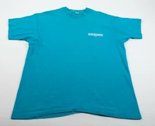 Vintage 80's Guess Paris Mens Chest Logo Graphic T-Shirt Size XL Made In USA