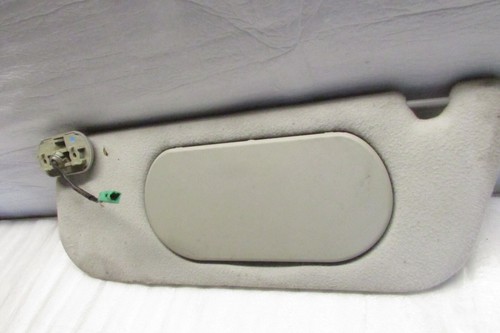 2001-2005 FORD EXPLORER PAIR LEFT/RIGHT SUN VISOR W/ ILLUMINATE GRAY OEM - Picture 3 of 11
