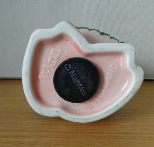 Wade Nat West Annabel Piggy Bank, with original Black Nat West Stopper - Picture 9 of 9