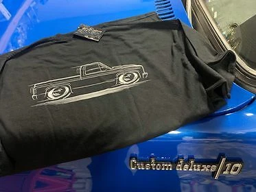 Camiseta carrocería cuadrada Chevy GMC Truck 73-87 Chevrolet C10 81 82 83 84 85 86 87 Foto 3 de 4