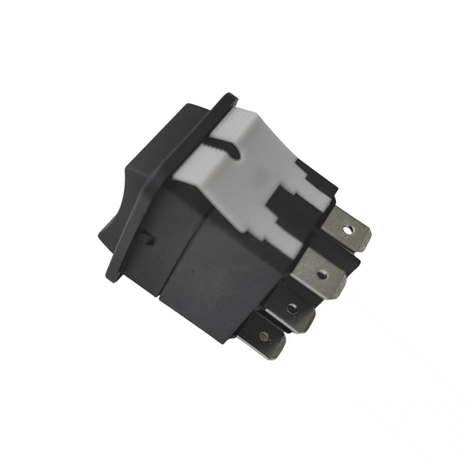 KEDU HY12-9-3 6 pines 125/250 V 20/18/(10) Un interruptor de botón de