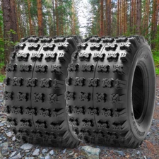 Set 2 20x10-9 ATV Tires 4Ply 20x10x9 All Terrain Mud Tire Heavy Duty Tubeless US