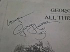 Beatles George Harrison Signed Autographed Lp Dark Horse 2x Allthings Must Pass — photo 6