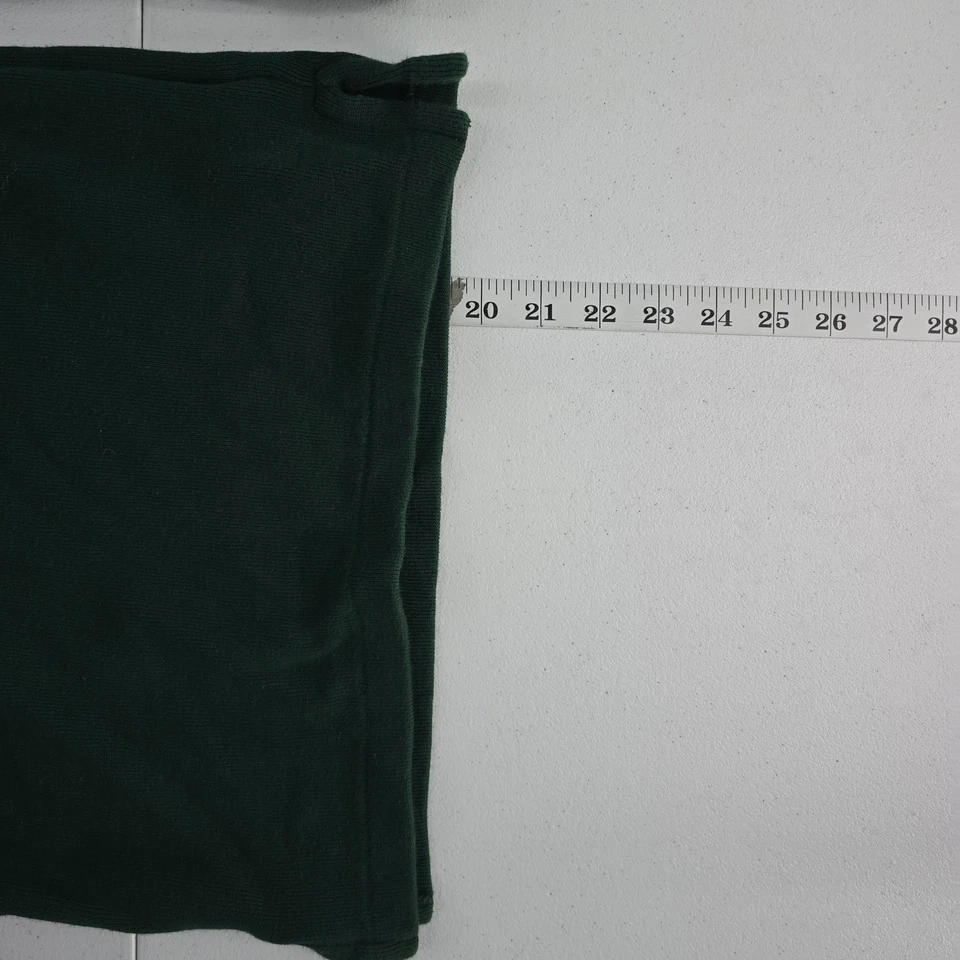 Kids Ralph Lauren Green Long Sleeve Quarter Zip Polo Shirt Boys Size S 8 - Image 4 of 4