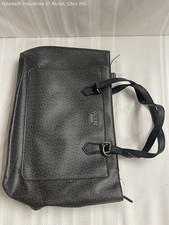 Guess Black Monogram G Logo Tote Shoulder Bag Signature Canvas COA