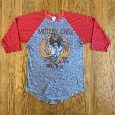 VTG 80s Motley Crue Shout at the Devil Tour 1983 Tee Shirt
