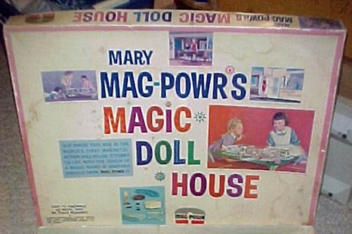 Very Rare Vintage Mag Powrs Magic Doll House Accessories **Message Before Buy**