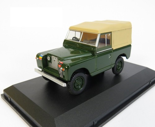 OXFORD DIECAST - Green Color Car - LAND ROVER Series II SWB Canvas Re... - Bild 1 von 2
