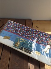 Drap ancien de luxe vintage Flandres début XXe, marque Ancienne, rare collection