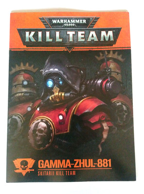Kill Team Gamma Zhul 881 Booklet Warhammer 40K Deutsch