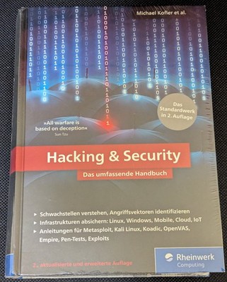 Hacking & Security: Das umfassende Handbuch von Michael Kofler | NEU&OVP