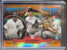Florial/Stephan/Adams - 2019 Bowman Chrome - Talent Pipeline - Orange - 16/25