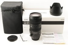  N Mint SIGMA AF 70-200mm f/2.8 DG OS HSM Sports Lens w/Box Canon EF From JAPAN