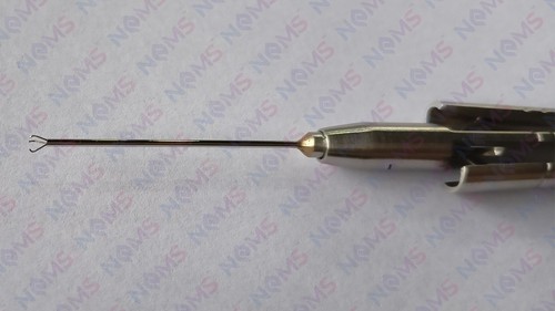 SS 3 Prong Vitreoretinal Foreign Body 20 Gauge Forceps Ophthalmic Eye Instrument - Picture 5 of 14