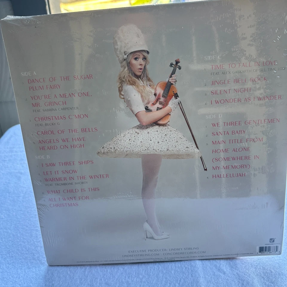Lindsey Sterling Warmer In The Winter Vinyl LP Deluxe Edition Album Christmas - Image 3 of 4