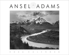 Ansel Adams 2026 Wall Calendar: Authorized Edition (Monthly Calendar) (Calendar)