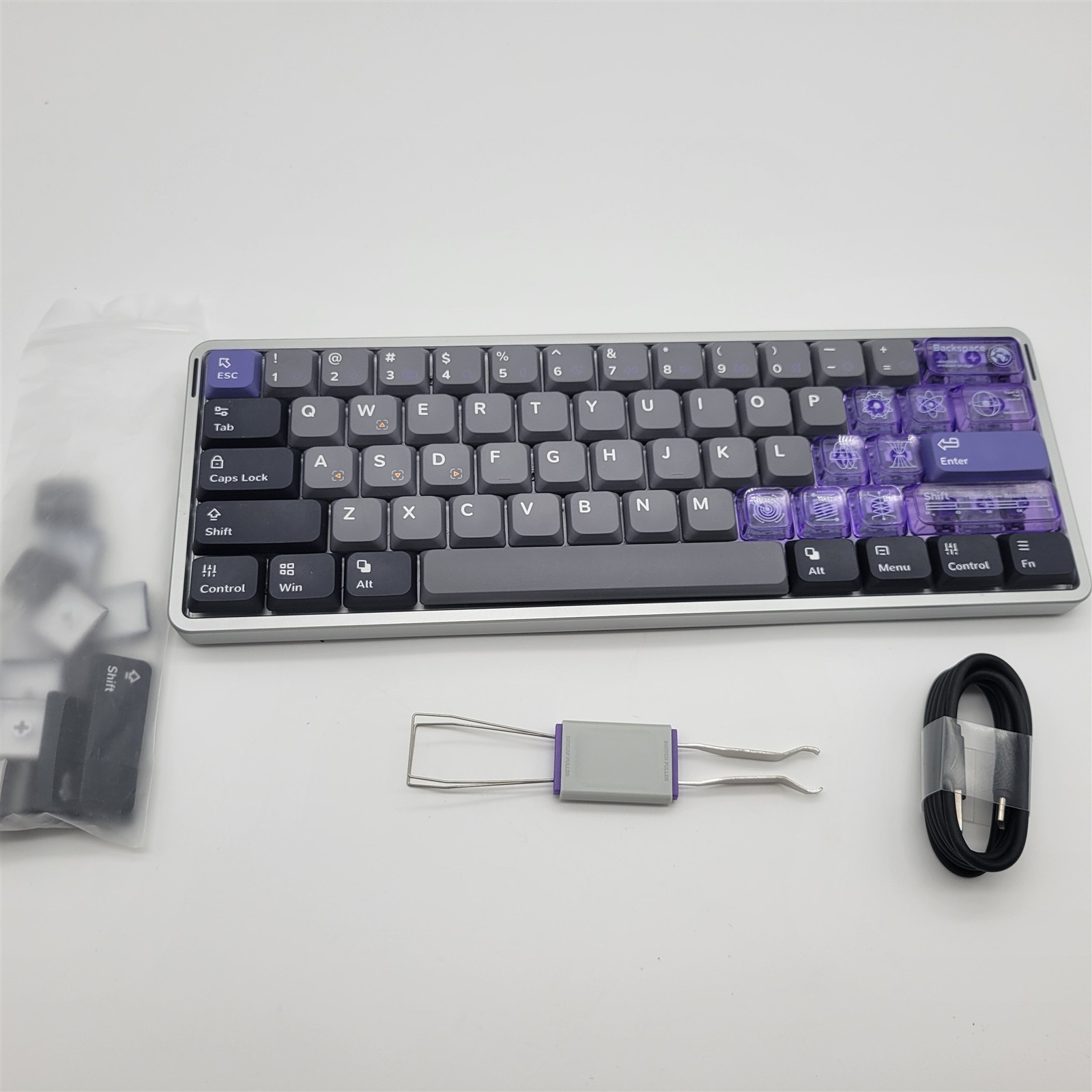 nuphy Air60 HE Wired Magnetic Gaming Keyboard,61 Keys Rapid Trigger,60% Compact