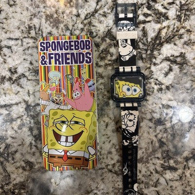 2004 SPONGEBOB and FRIENDS WATCH  With TIN  & From BURGER KING