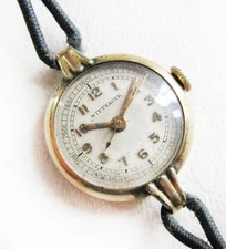 Vintage Ladies Wittnauer 10K Gold Filled 15 Jewel Watch - Parts Or Project