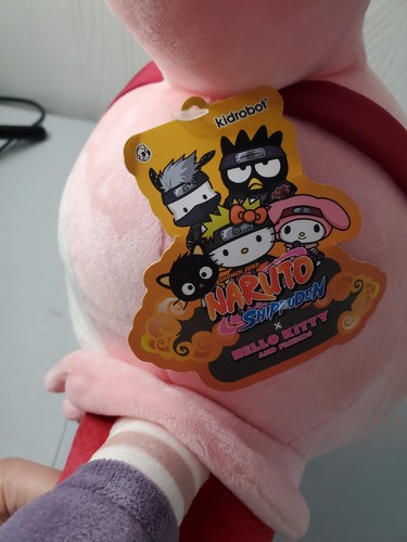 Kidrobot Naruto Shippuden x Hello Kitty And Friends Sanrio 2021 Plüsch 13 Zoll Neu mit Etikett - Bild 2 von 6