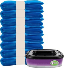 Cat Litter Refill Cartridge 8 Pack   Compatible with Litter Genie XL/Plus