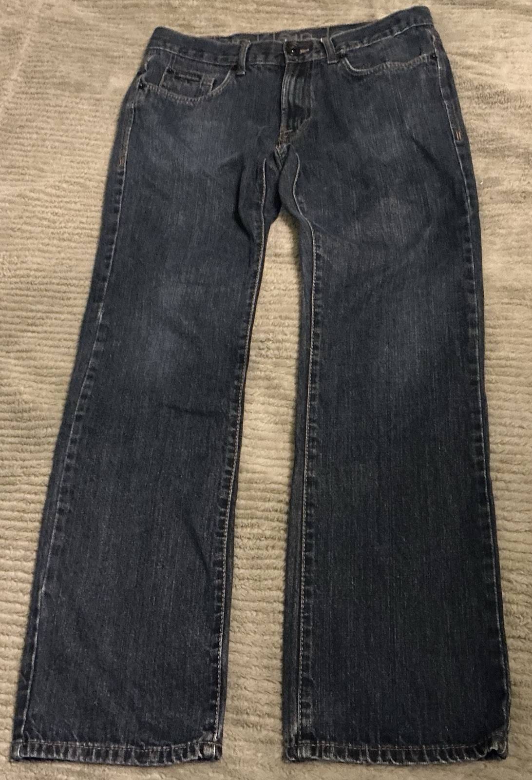 Calvin Klein Jeans Men 30x32 Blue Straight  Dark Denim Pants