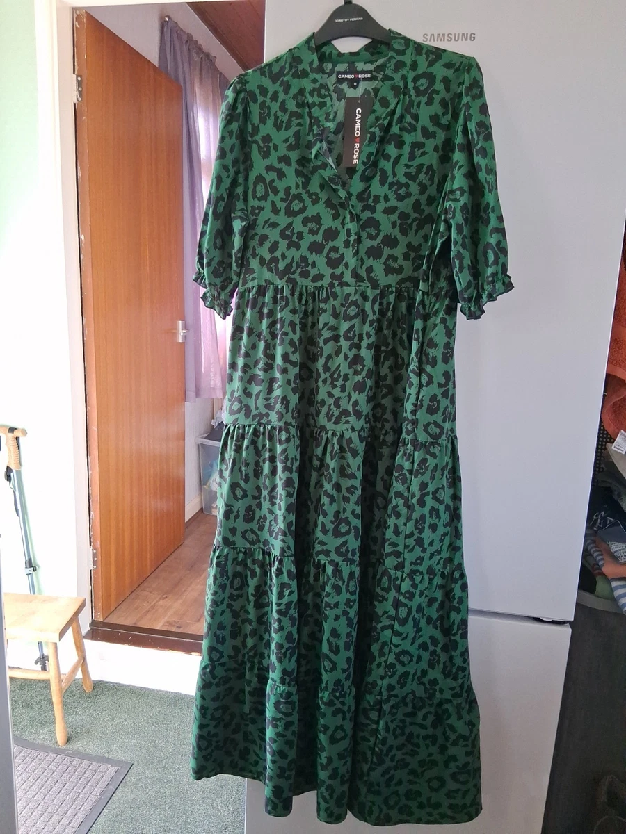 Animal Print Green Dresses for Women for sale | eBay UK