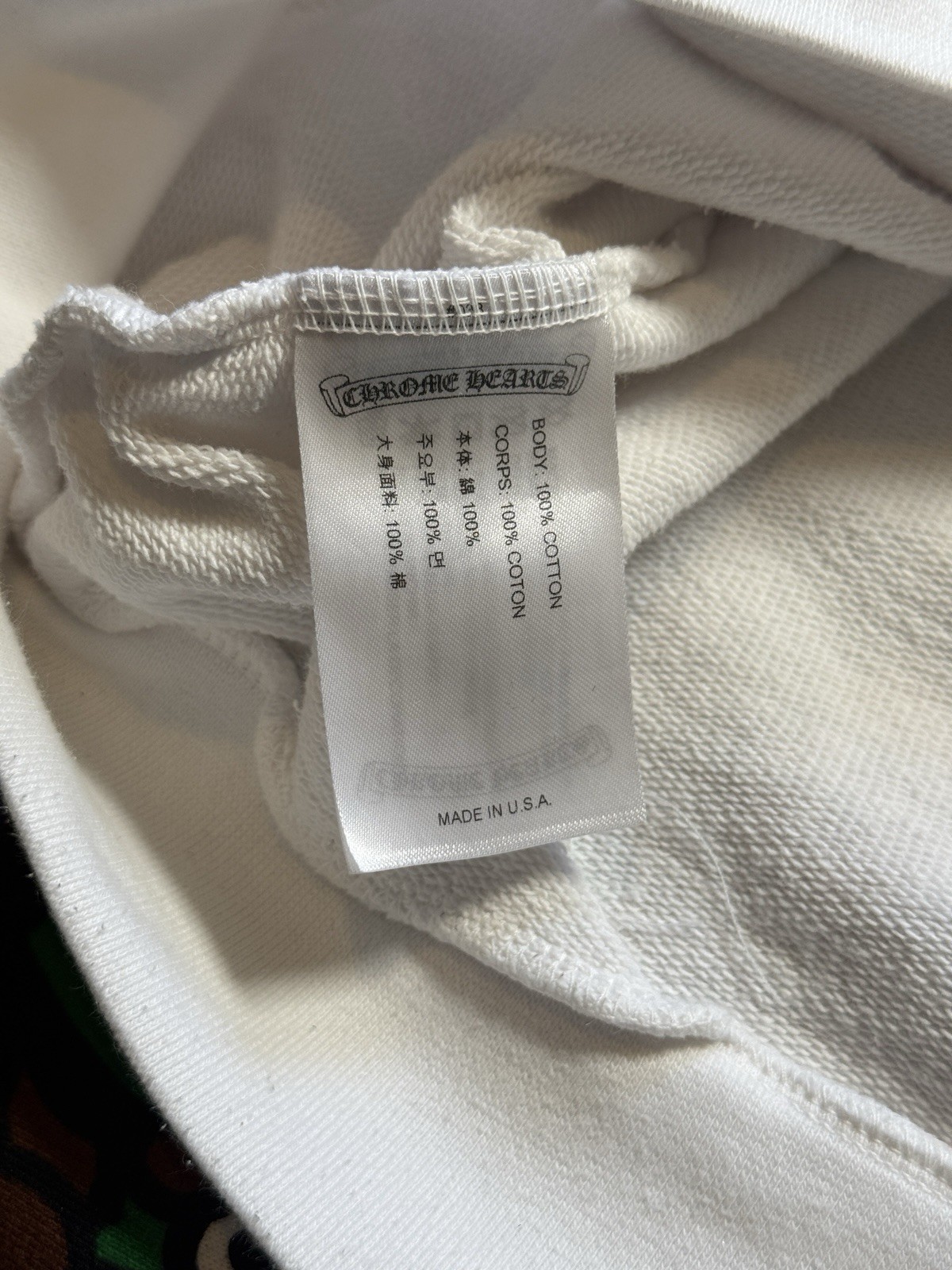 Chrome Hearts White Monogram Pullover Hoodie - image 10