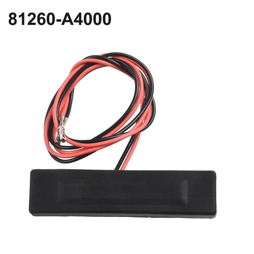 Rear Trunk Lock Easy Installation Opening Button Replacement ABS Black Brand New - Picture 11 of 12