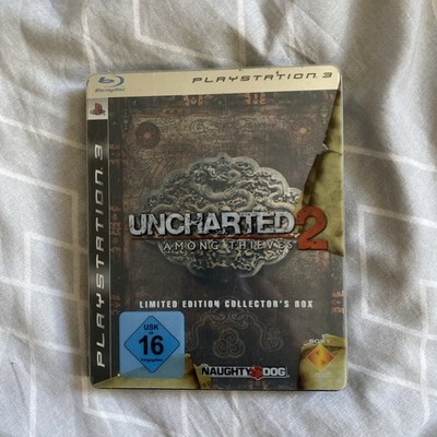 Uncharted 2: Among Thieves Steelbook PS3 Video Game 2009 Limited Edition