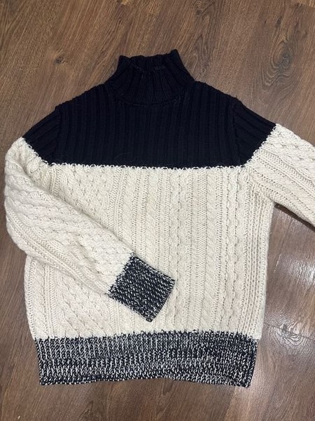 Men Sandro Sweater Multicolor Wool 38