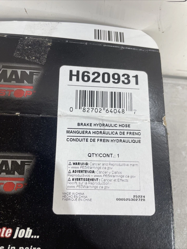 Brake Hydraulic Hose Dorman H620931 fits 06-07 Jeep Liberty - Image 2 of 2