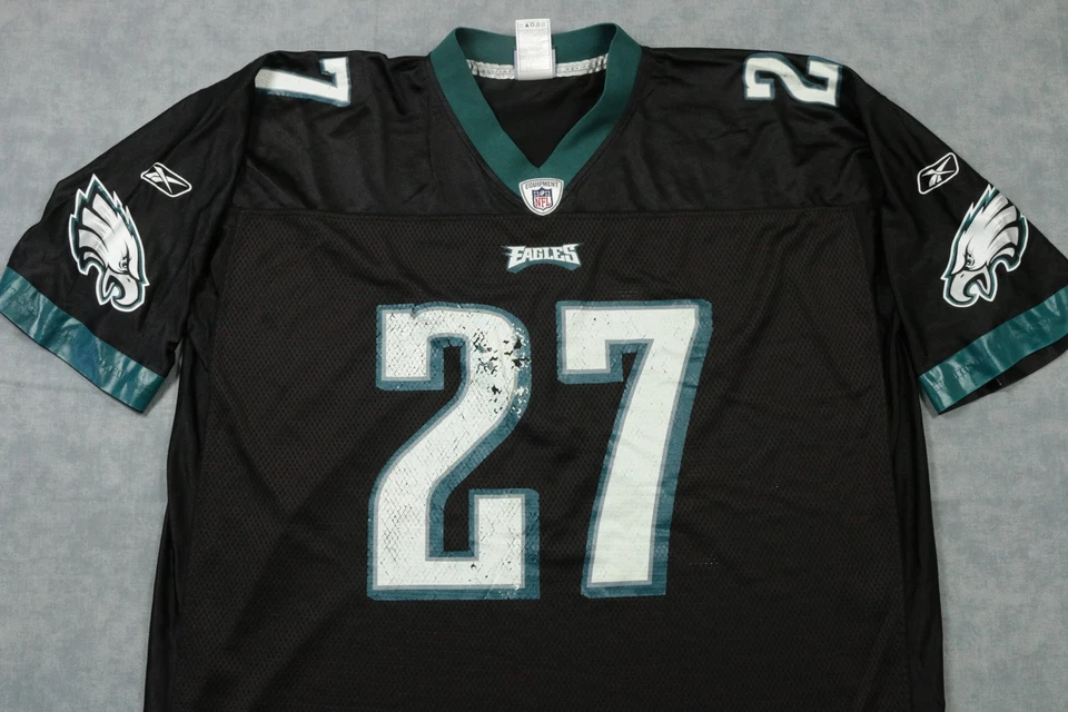 Camiseta de fútbol americano Philadelphia Eagles para hombre 2XL NFL Hernández 27 Reebok negra Foto 2 de 4