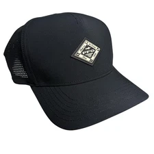 Columbia PFG Hat Cap Snap Back One Size Black Elite 3D Stretch Fishing Mens