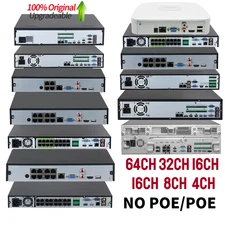 Original Brand NVR 4CH 8CH 16CH 32CH 64CH 128CH POE Network Video Recorder Lot