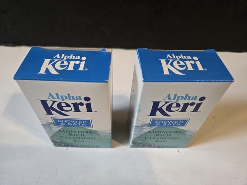 Keri Alpha Shower & Bath Moisture Rich Cleansing Bar Soap Vintage 2 Stück - Bild 2 von 4