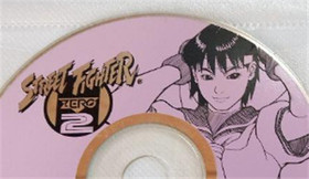 Sega Saturn Software Street Fighter ZERO 2 No Case With Manual Tested Used 1996