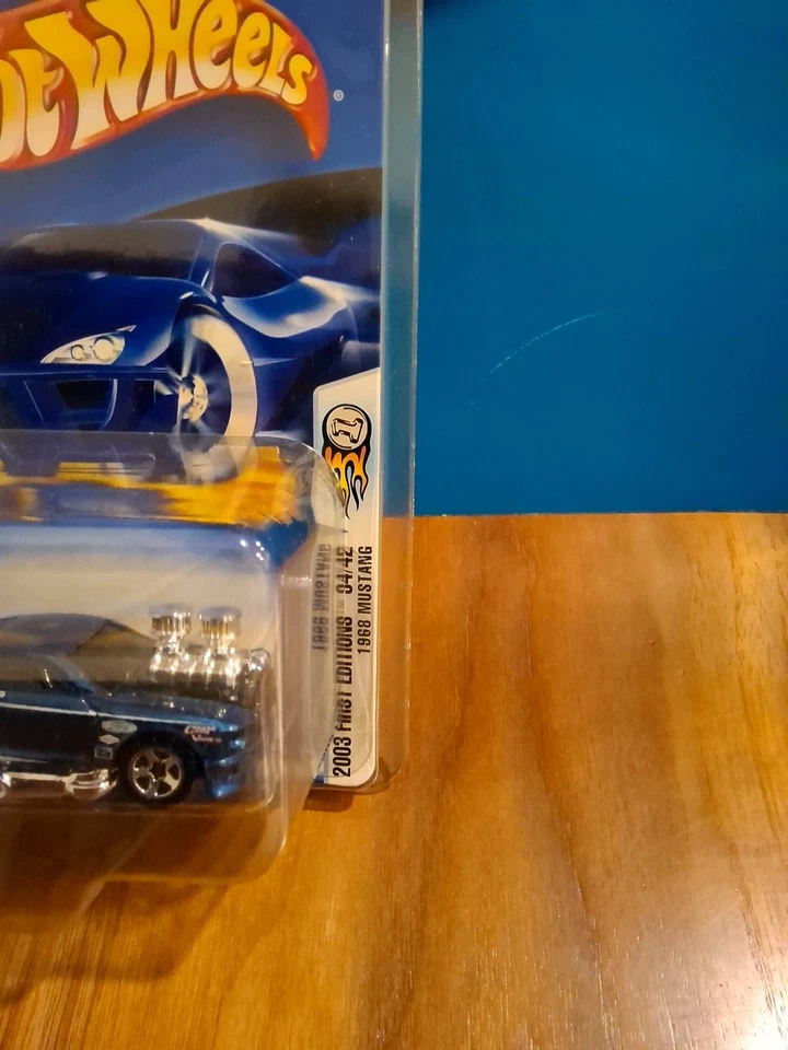 2003 Hot Wheels First Editions 34/42 1968 Mustang 1968 #046 🔥X4 - Image 2 of 4