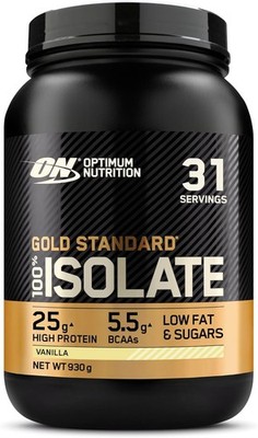 Optimum Nutrition ON Gold Standard 100% Isolate Pure 31 Servings (Pack of 1) 