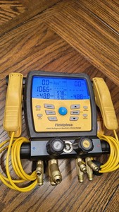 Fieldpiece SM480V 4-port SMAN Refrigerant Manifold w/ Micron Gauge A2L HVAC
