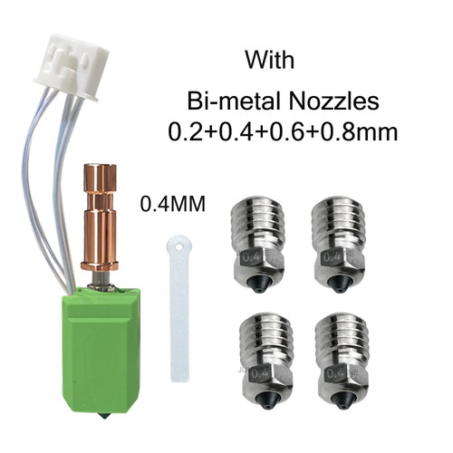 Für Anycubic Kobra S1 Combo Head S1C Hotend Keramikdüse 3D Drucker Zubehör - Picture 11 of 26