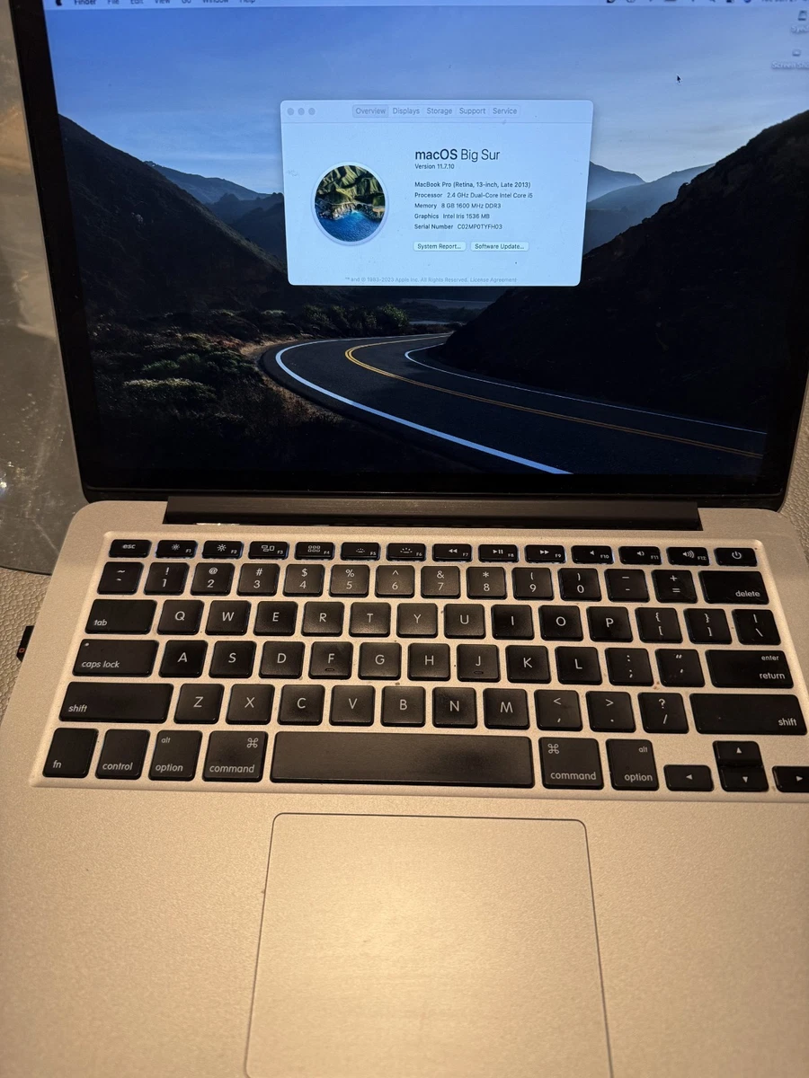 2013 Apple MacBook Pro 4GB Laptops for sale | eBay