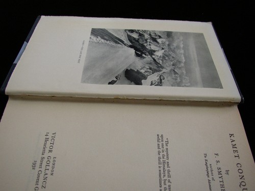 KAMET CONQUERED FRANK S. SMYTHE 1932 FINE BINDING MOUNTAIN CLIMBING FIRST UK ED - Picture 5 of 5