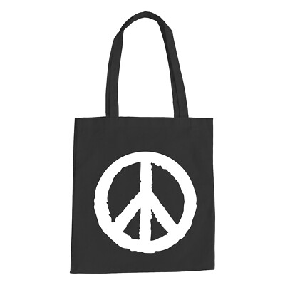 Peace Baumwolltasche - Frieden Summer Love Rock 60´s 70´s 69