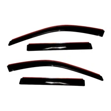 AVS Front & Rear In-Channel Smoke Window Ventvisors for 11-21 Grand Cherokee