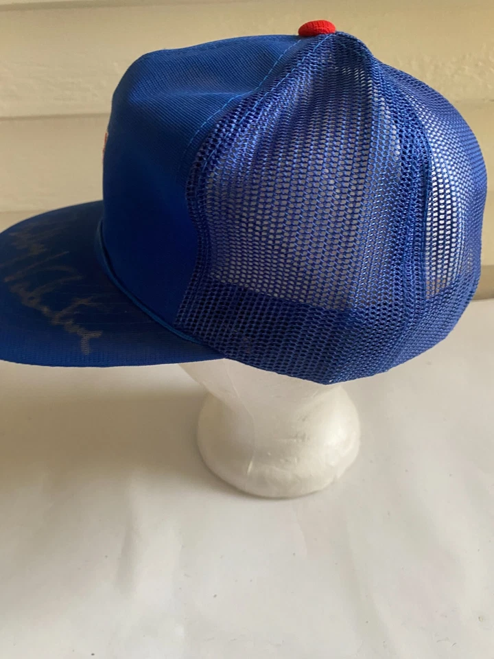 Gorra gorra SnapBack firmada por Texas Rangers Bobby Valentine vintage años 80’s MLB Foto 4 de 4